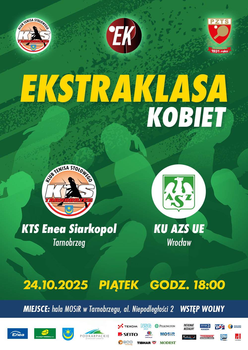 KTS Enea Siarkopol Tarnobrzeg - KU AZS UE Wrocław